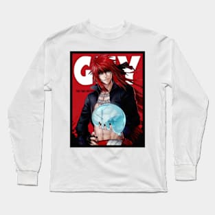 Guy Red Comic Long Sleeve T-Shirt